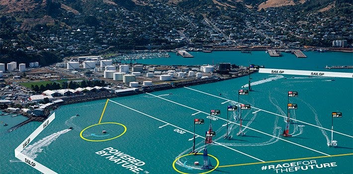 From Sea to Screen: LiveLine transforms SailGP with real-time data and  graphics - TM Broadcast International