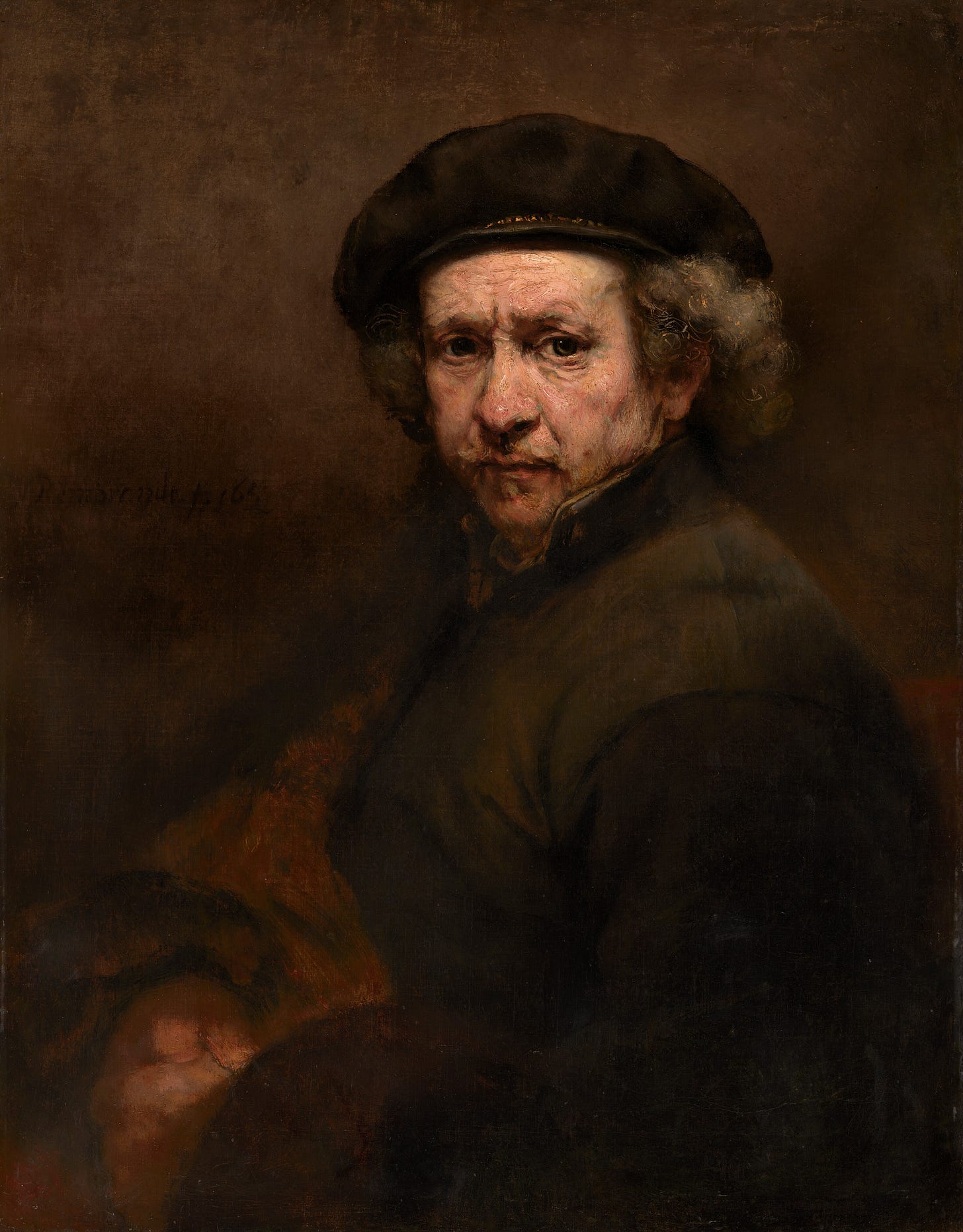 Rembrandt self-portrait