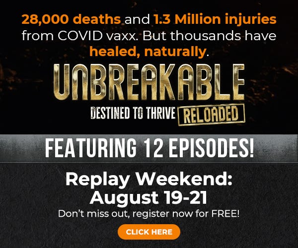 Unbreakable--replay this weekend