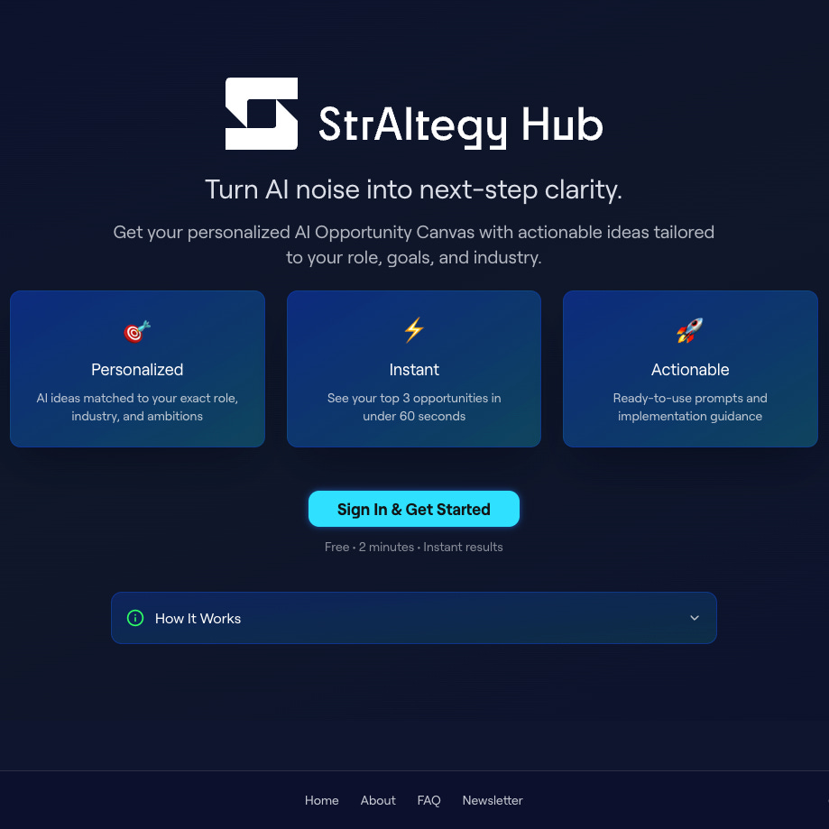 OpportunityOS Home Page