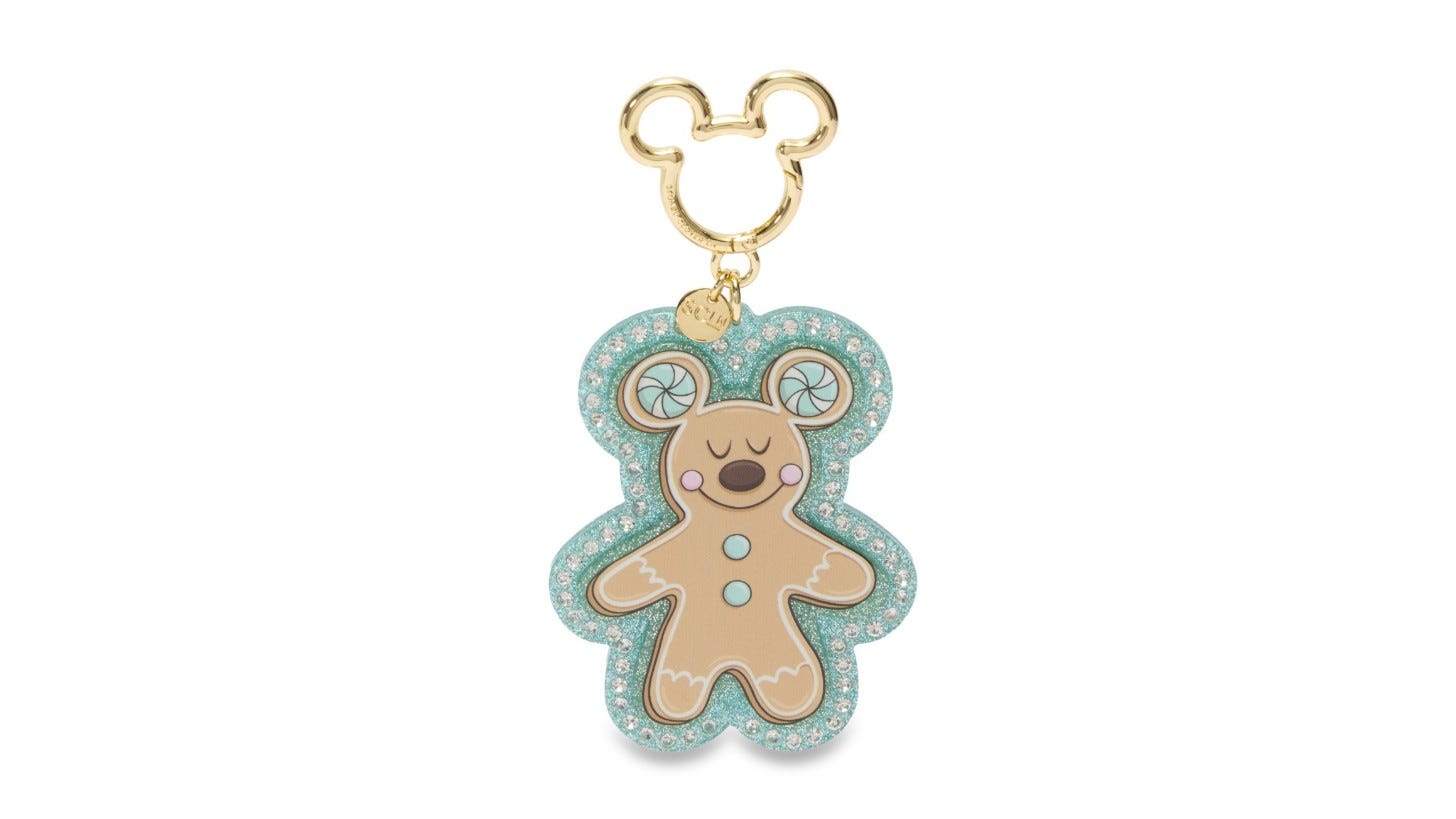 The Stoney Clover Lane Mickey Mouse Gingerbread Bag Charm. Image: Disney Store