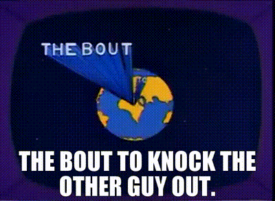 The Bout To Knock The Other Guy Out! : r/TheSimpsons