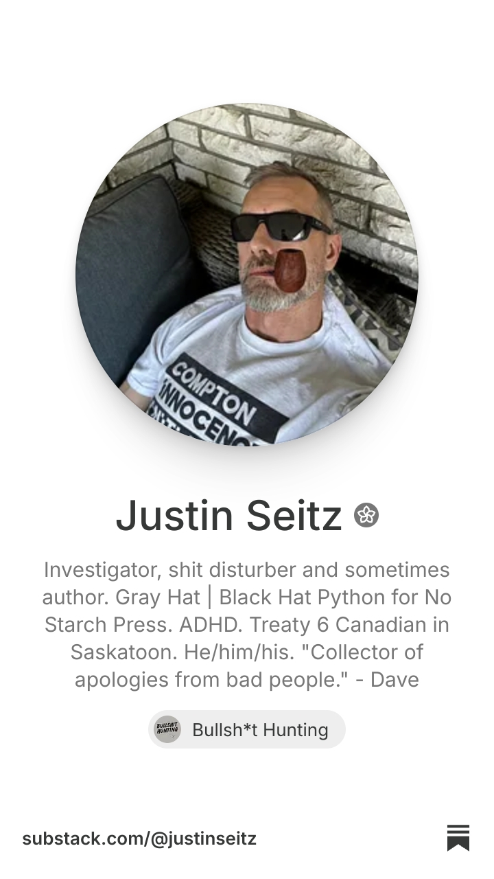 Justin Seitz | Substack