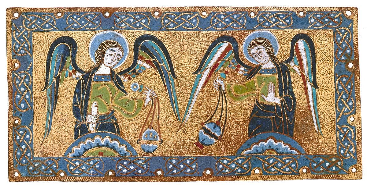 Plaque with Censing Angels - French - The Metropolitan Museum of Art