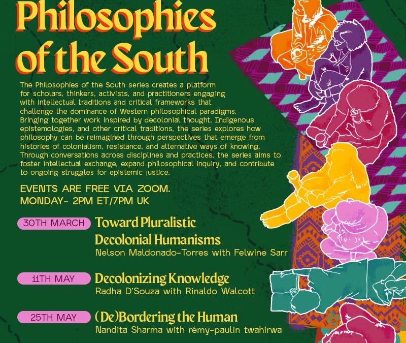 New Events Series! - The Philosopher's Substack