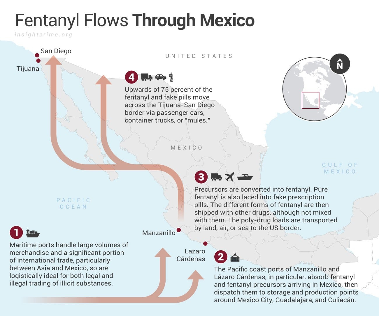 The Fentanyl Trade Through Mexico, Explained in 8 Graphs