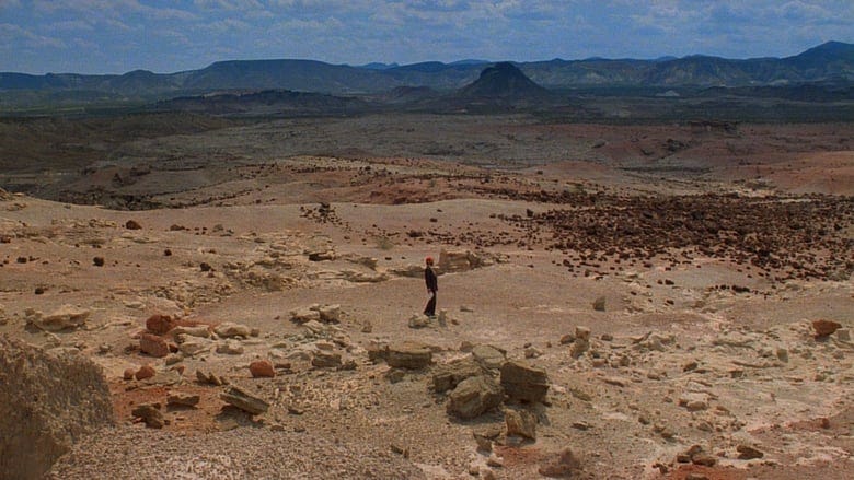 Harry Dean Stanton wanders the wastes of Texas in "Paris, Texas" (1984)