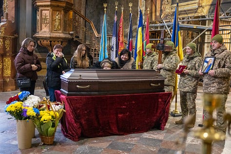 Ukraine Military Funeral