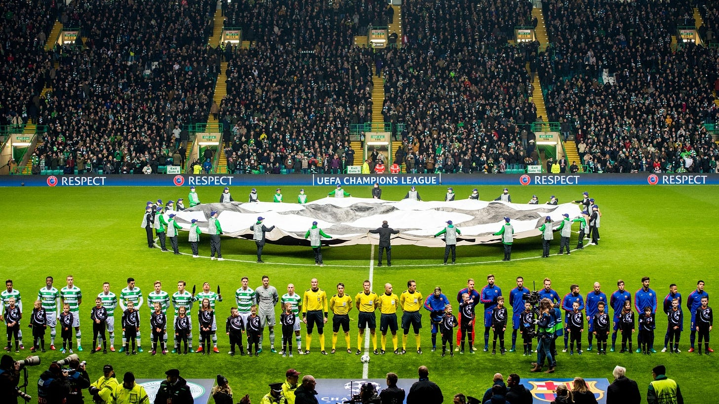 Revisit Celtic Park's Champions League nights as the Celts return to the  top stage