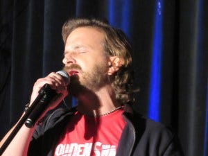 Richard puts his heart into it