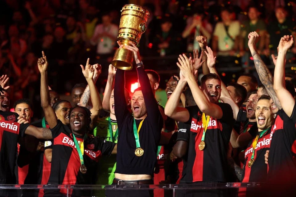 Bayer Leverkusen secured the double with DFB Pokal final victory - The  Final Whistle