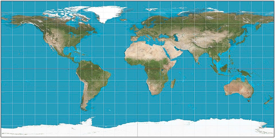 How Does A Blind Model See The Earth? - by henry