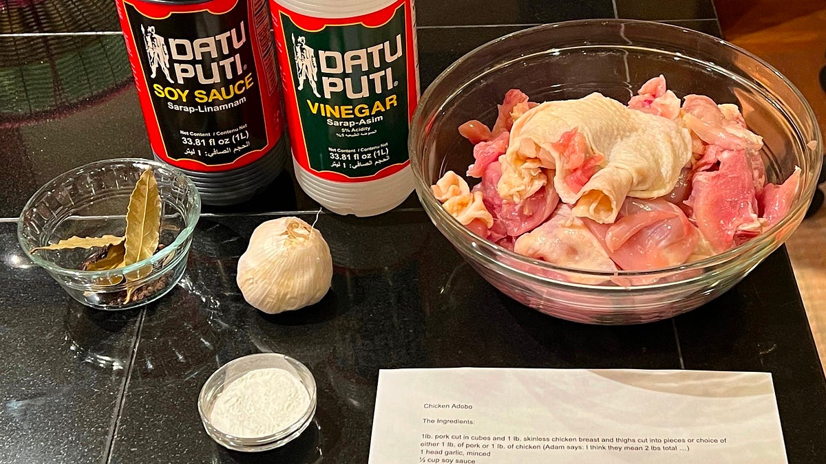 On Game-Show Question-Writing and One Damn Fine Chicken Adobo