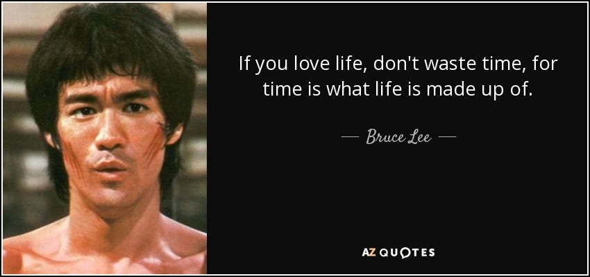 TOP 25 DON'T WASTE TIME QUOTES (of 69) | A-Z Quotes