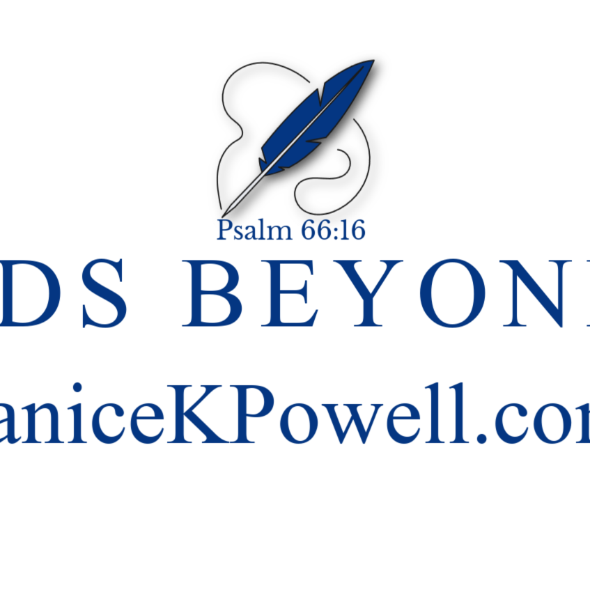 Words Beyond Me by Janice Powell logo