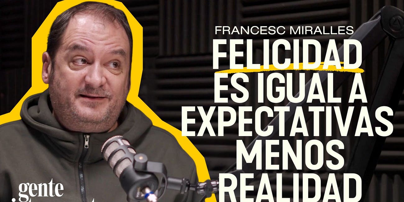 La FÓRMULA MATEMÁTICA de la FELICIDAD que Nadie te Enseñó | Francesc Miralles