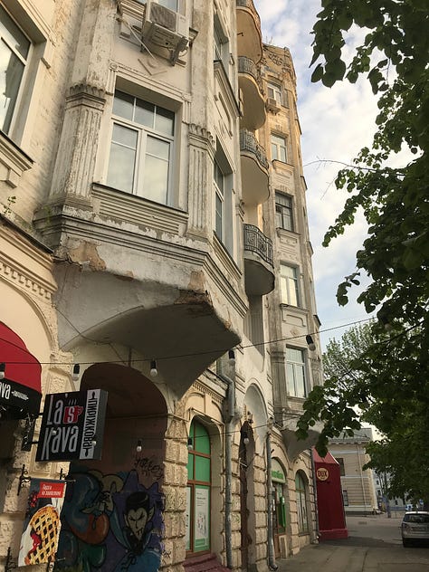 Street views of Kyiv, Ukraine, 2020