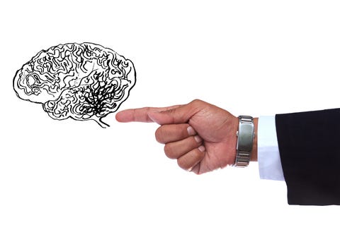 Finger Pointing Too Brain