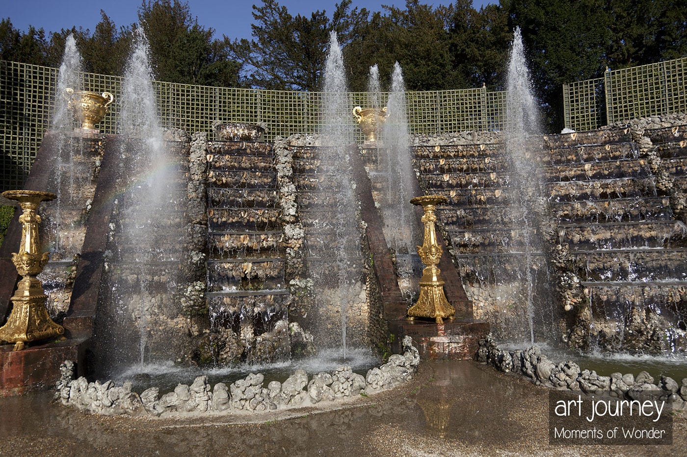 Salle de Bal bosquet water displays Versailles