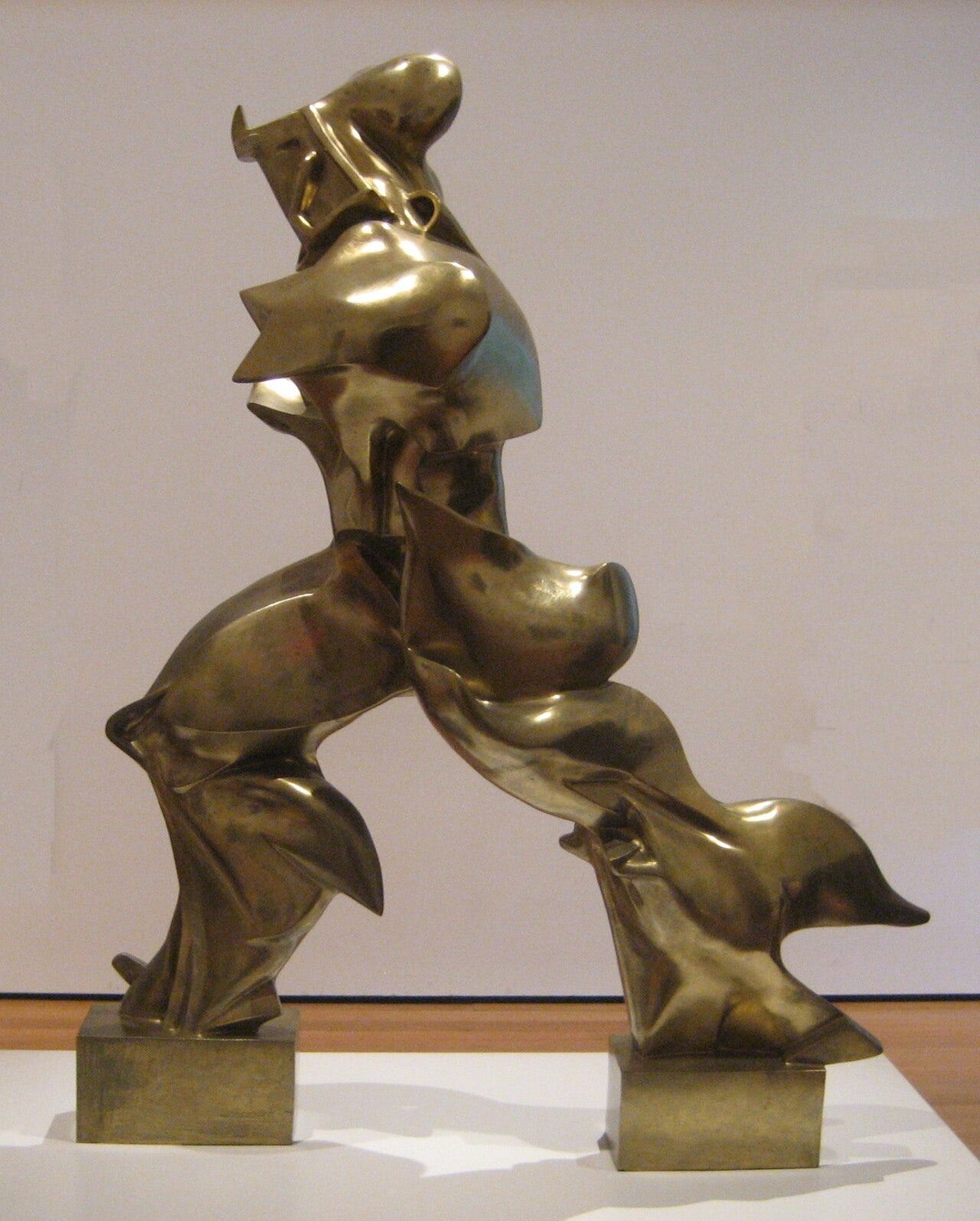 Unique Forms of Continuity in Space by Boccioni Unique Forms of Continuity in Space by Boccioni
