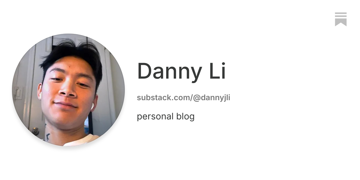 Danny Li | Substack
