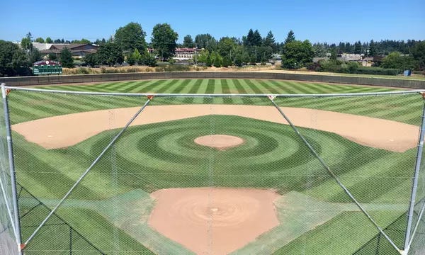 Baseball Field behind home