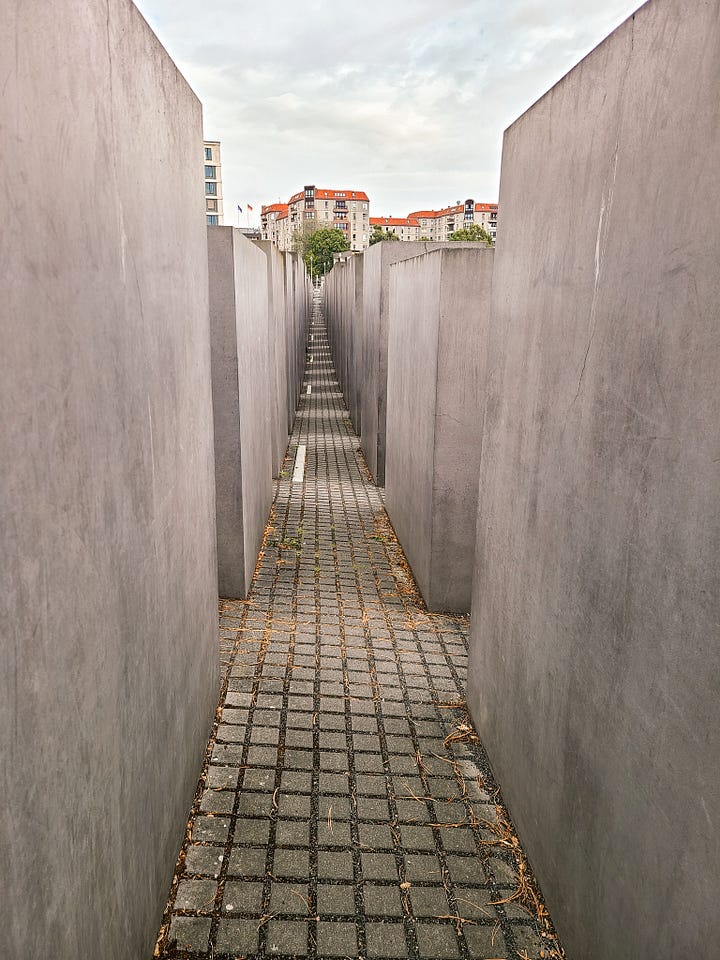 Memorial to the Murdered Jews of Europe && Kolonnadenhof