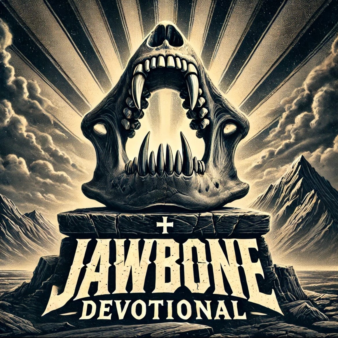 Jawbone Devotional 