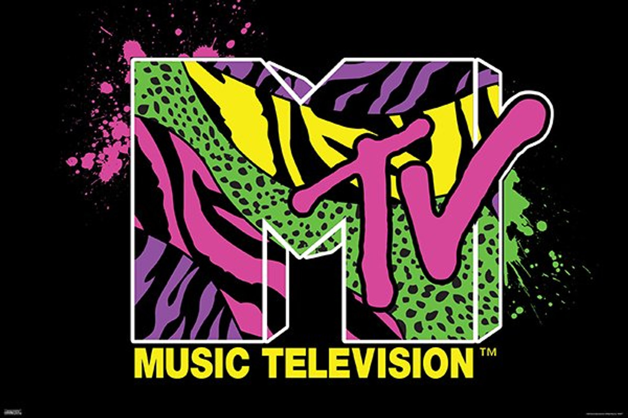 MTV Logo Poster 36" x 24"