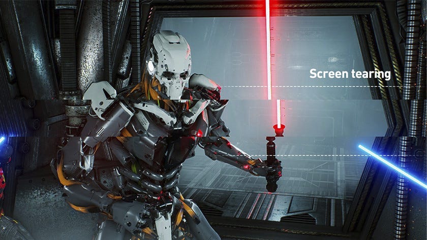 How do you solve screen tearing and stuttering? | Coolblue How do you solve screen tearing and stuttering? | Coolblue