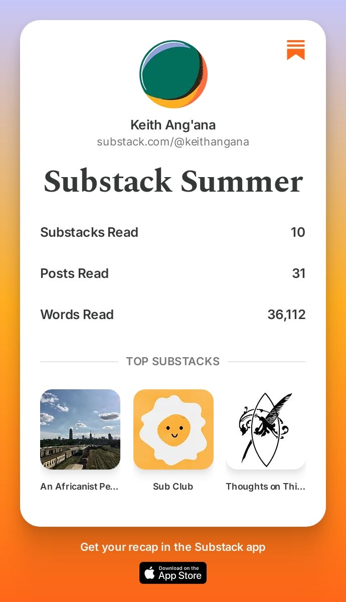 Substack Summer