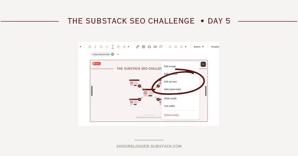 how to optimize your substack images for seo