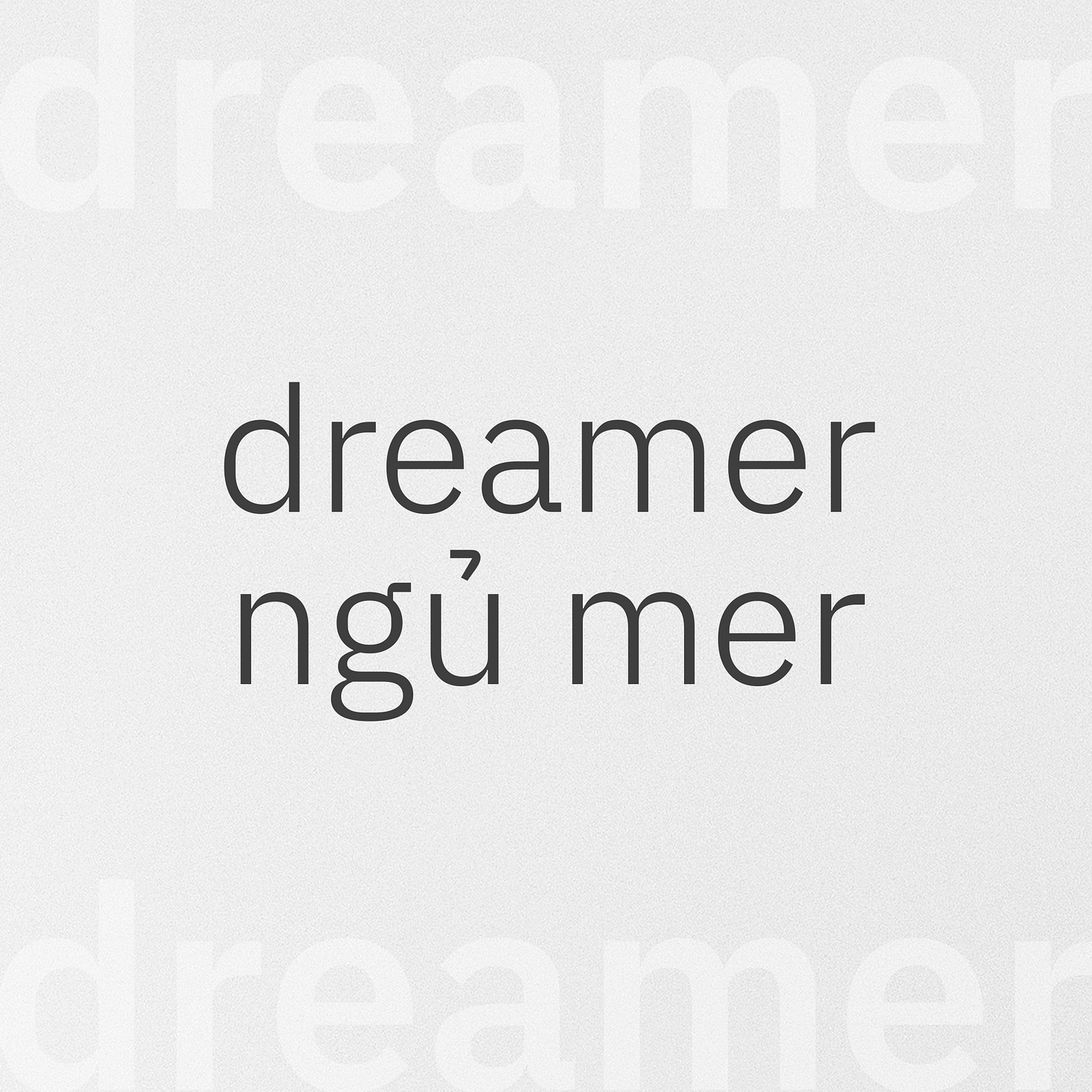 Có thể là hình ảnh về văn bản cho biết 'eamnier dreamer ngủ mer'