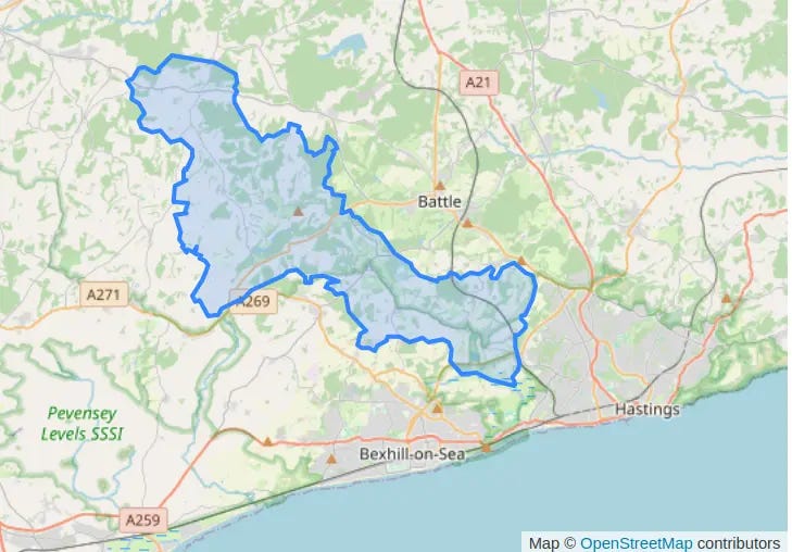 Rother, Catsfield/Crowhurst