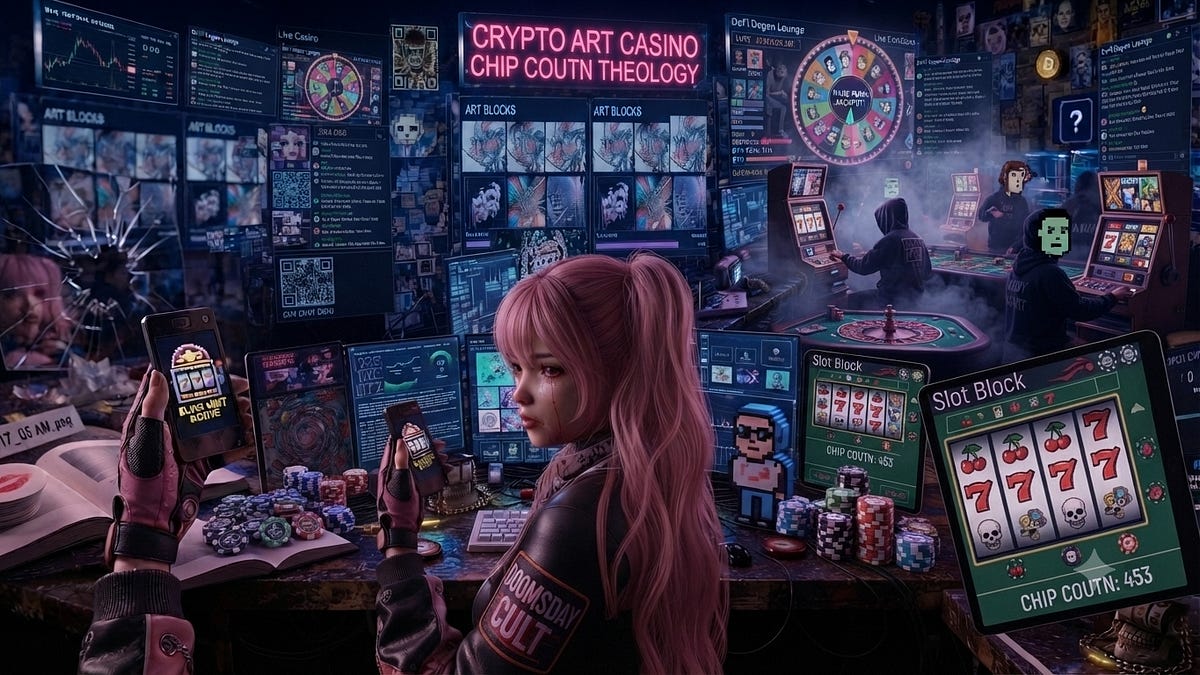 Did gambling bled into the heart of crypto-art