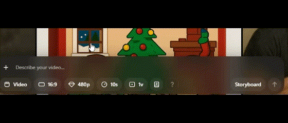 Switching from "Video" to "Image" in Sora