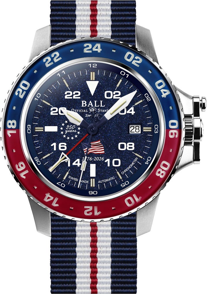 Ball Engineer Hydrocarbon AeroGMT II Patriot