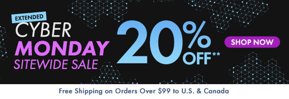 Extended - Cyber Monday Sitewide Sale: 20% Off**
