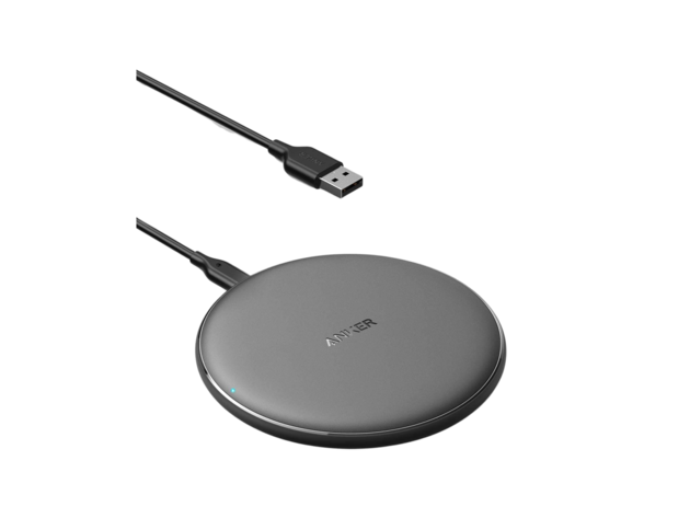 Anker 313 Wireless Charger (Pad) Black | Macworld Anker 313 Wireless Charger (Pad) Black | Macworld