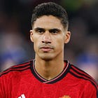 Raphael Varane departs Manchester United