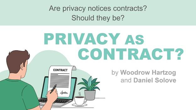 Article: Privacy as Contract?