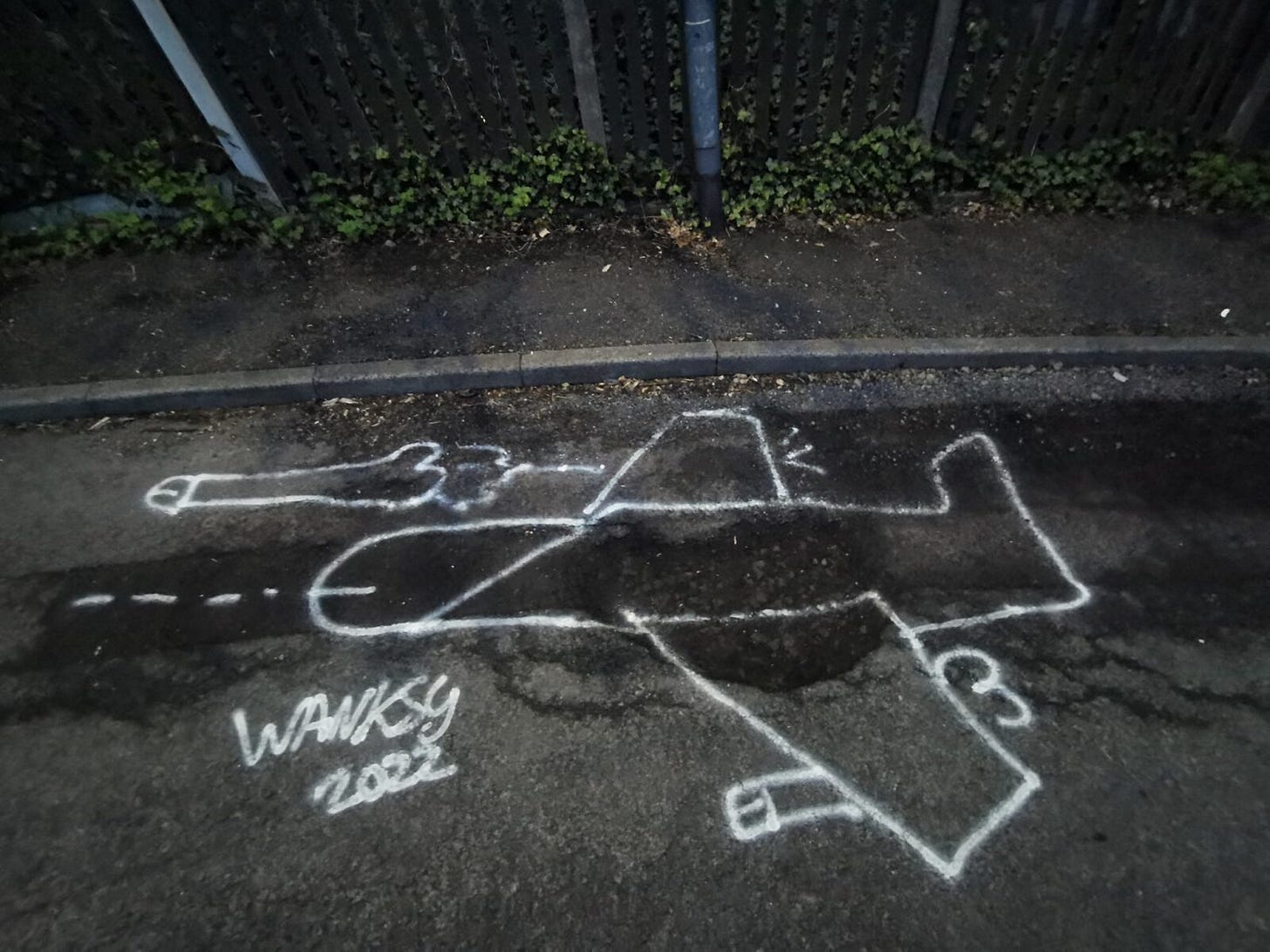 Celebrating 'Wanksy': the Manchester street artist who turned potholes into penises Celebrating 'Wanksy': the Manchester street artist who turned potholes into penises