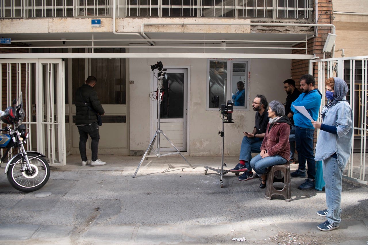 BTS from Past Future Continuous | Credit: FIFI Film, photo by Maryam Takhtkeshian BTS from Past Future Continuous | Credit: FIFI Film, photo by Maryam Takhtkeshian