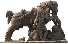 Great Wheel of Konark, War Horses of Konark Temple, Figures of Konark Sun Temple Great Wheel of Konark, War Horses of Konark Temple, Figures of Konark Sun Temple