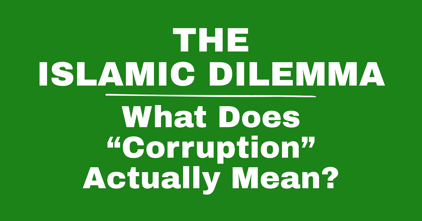 What Does “Corruption” Actually Mean?