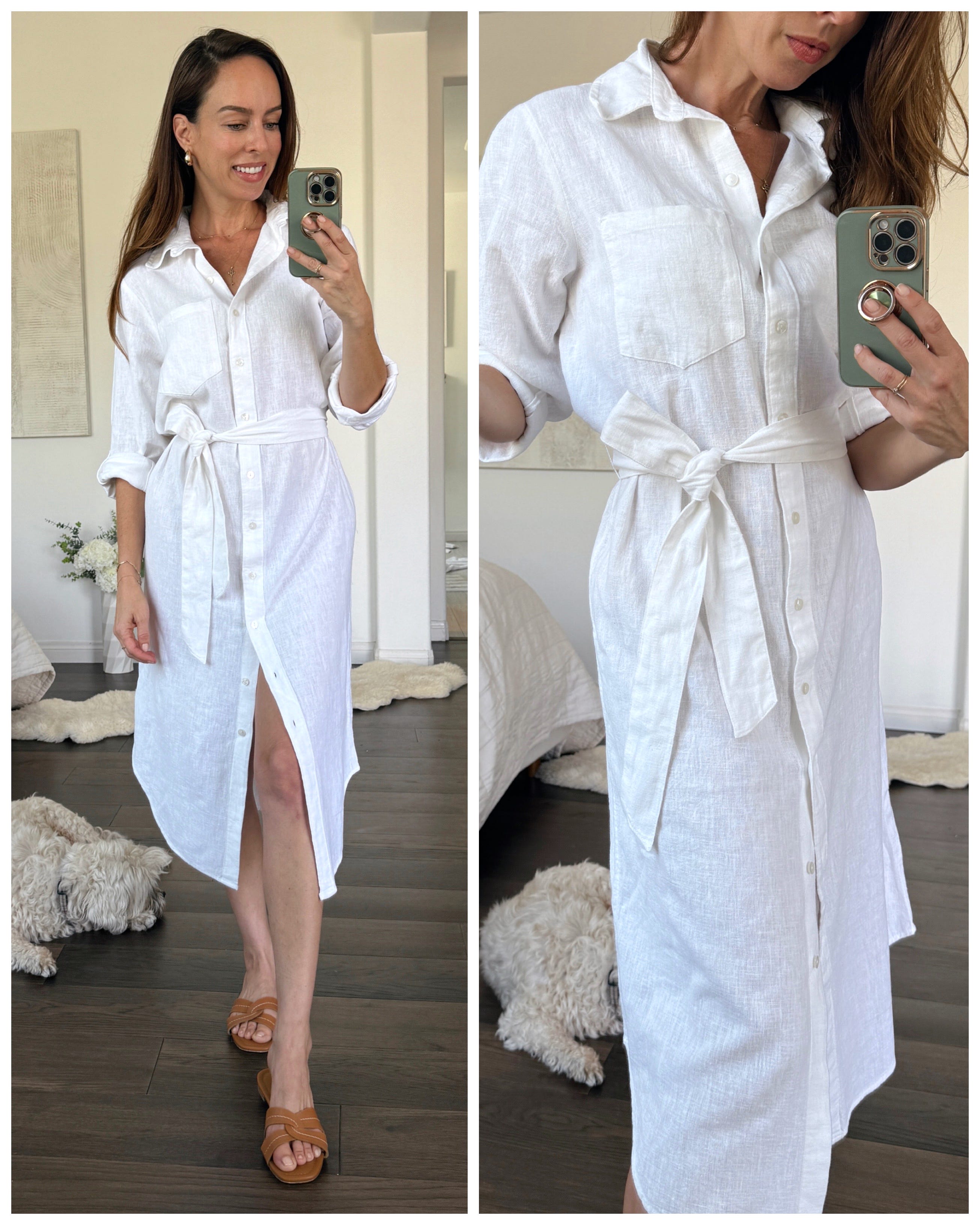 fitted lace wedding dress Amazon Shirt Dress - 2 Ways To Style main image 0
