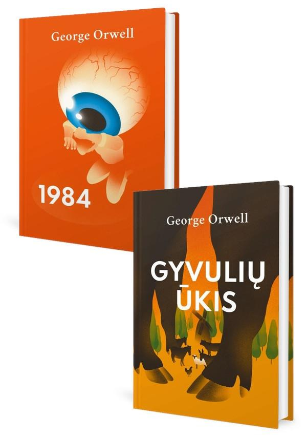 KNYGŲ RINKINYS. George ORWELL. Gyvulių ūkis + 1984 | Patogupirkti.lt