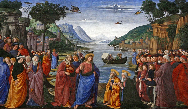 Title: Calling of the Disciples
[Click for larger image view]