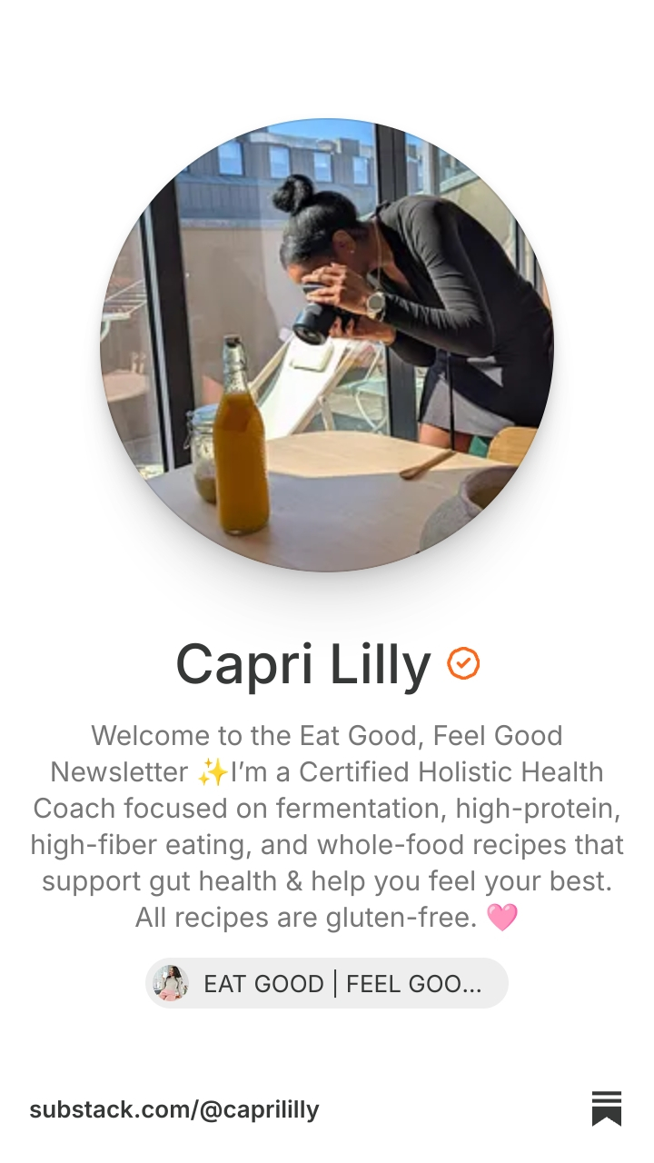 Capri Lilly | Substack
