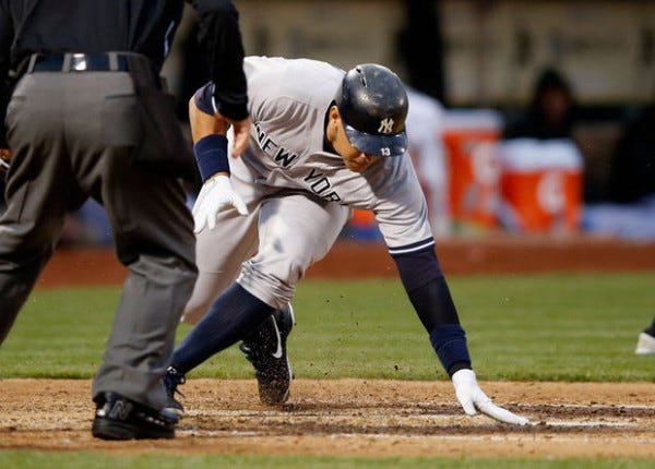 chris young loser week 7 yankees american league mlb 2015